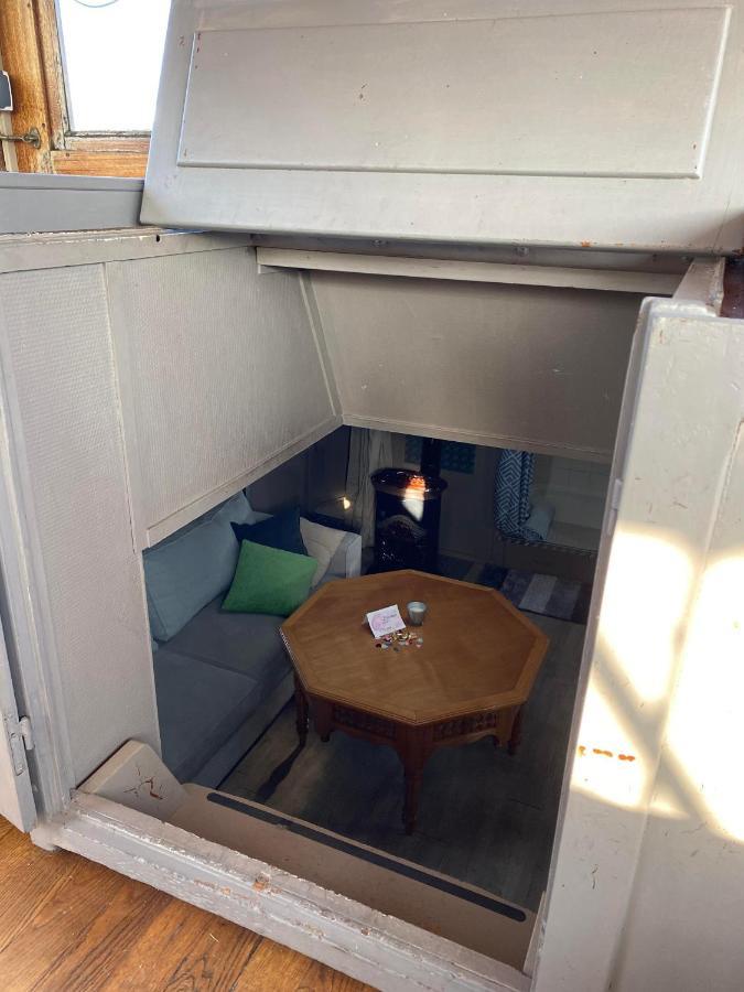 Appartement marinier dans Péniche Louise Michel Douai Esterno foto