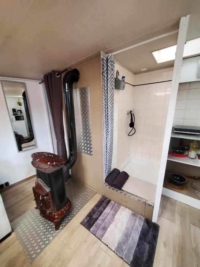 Appartement marinier dans Péniche Louise Michel Douai Esterno foto